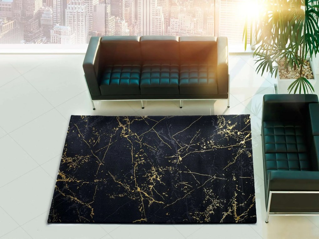 Tapete GOLD 23438-08 Preto - 160x230cm