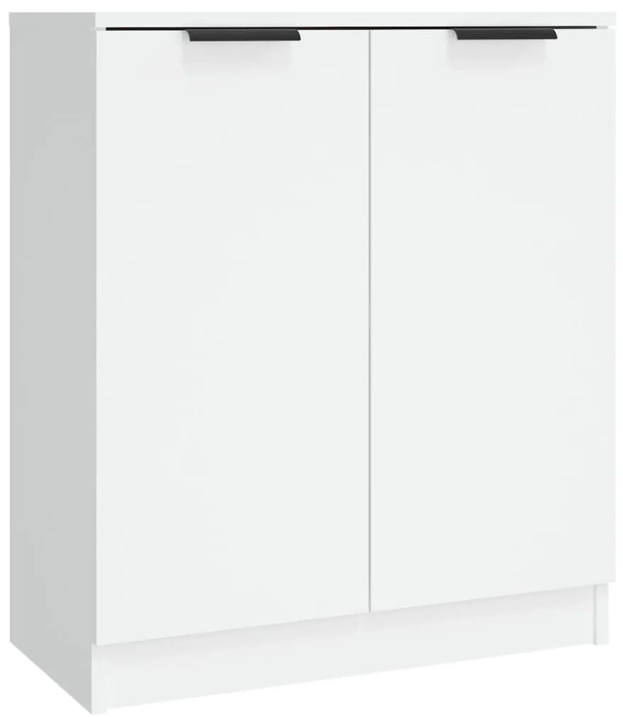 Aparadores 3 pcs madeira processada branco