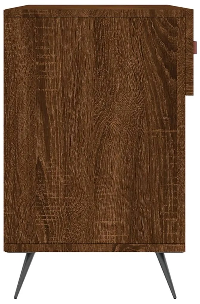Banco sapateira 102x35x55 cm deriv. madeira carvalho castanho