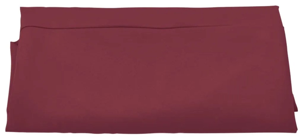 Tecido de substituição p/ guarda-sol cantilever 350 cm bordô