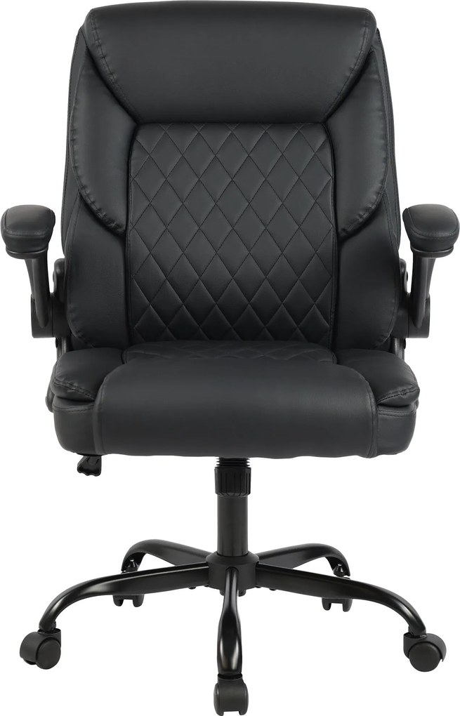 Cadeira de Escritório Medfield Couro sintético preto