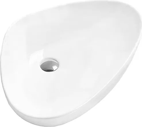 Mexen Bella lavatório de bancada 59 x 39 cm, branco - 21465900