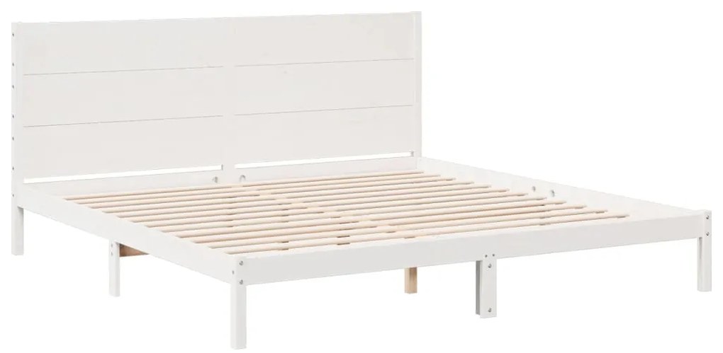 Cama extra longa sem colchão 180x220 cm madeira maciça