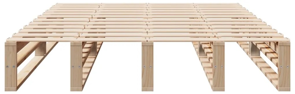 Cama sem colchão 120x190 cm madeira de pinho maciça
