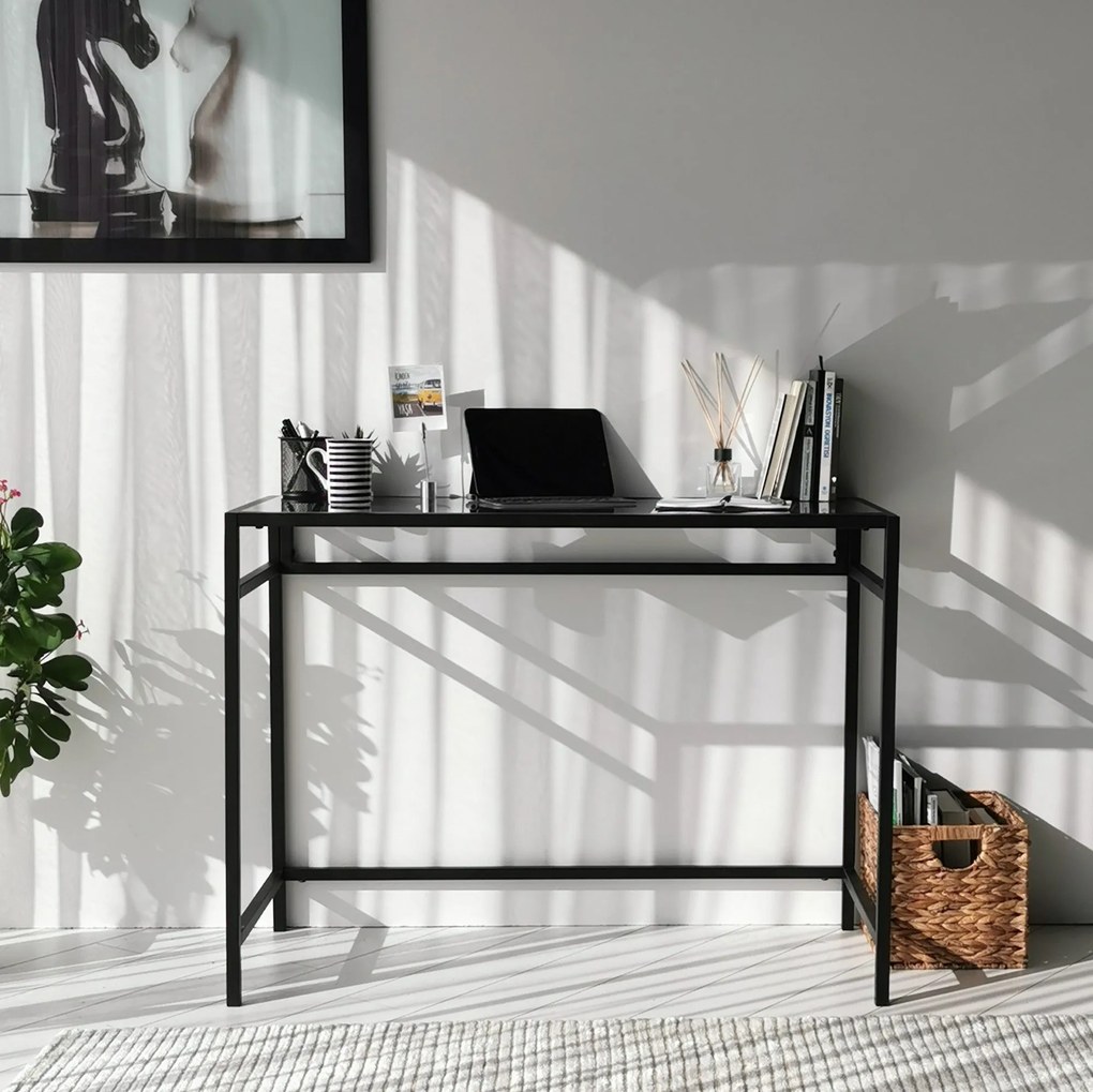Secretária Network – Preto – 100x75x45 cm