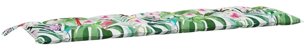 Almofadões para bancos de jardim 2 pcs tecido oxford multicor