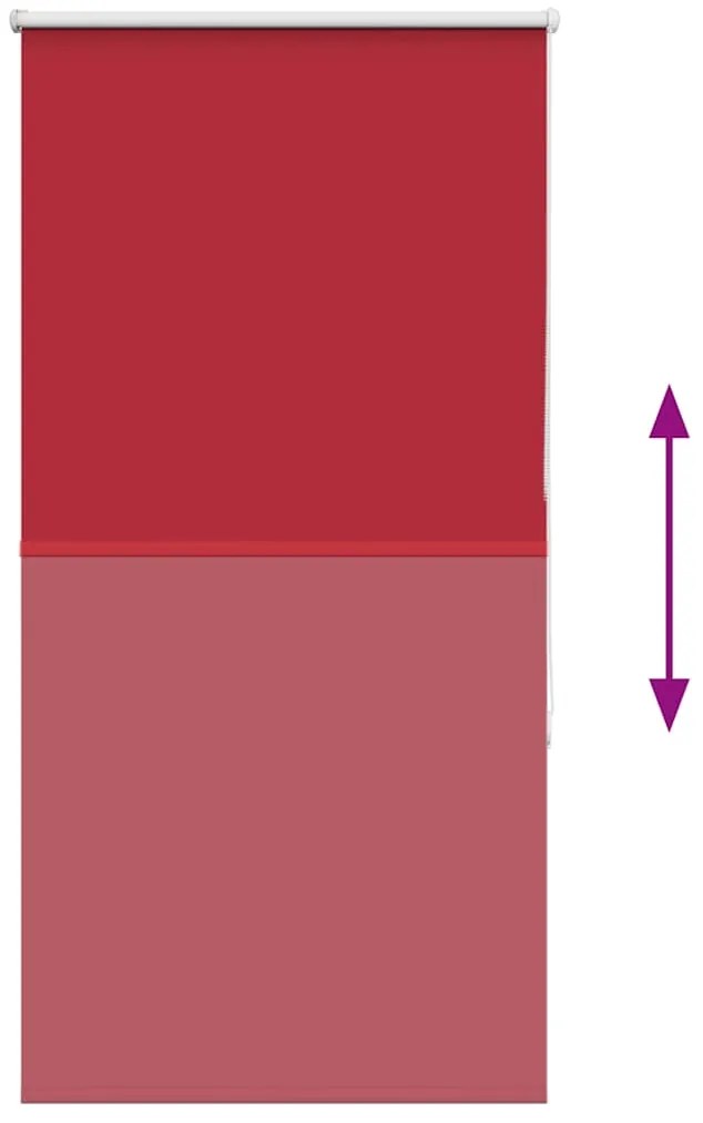 Persiana de enrolar 65x150 cm largura tecido 60,7 cm poliéster