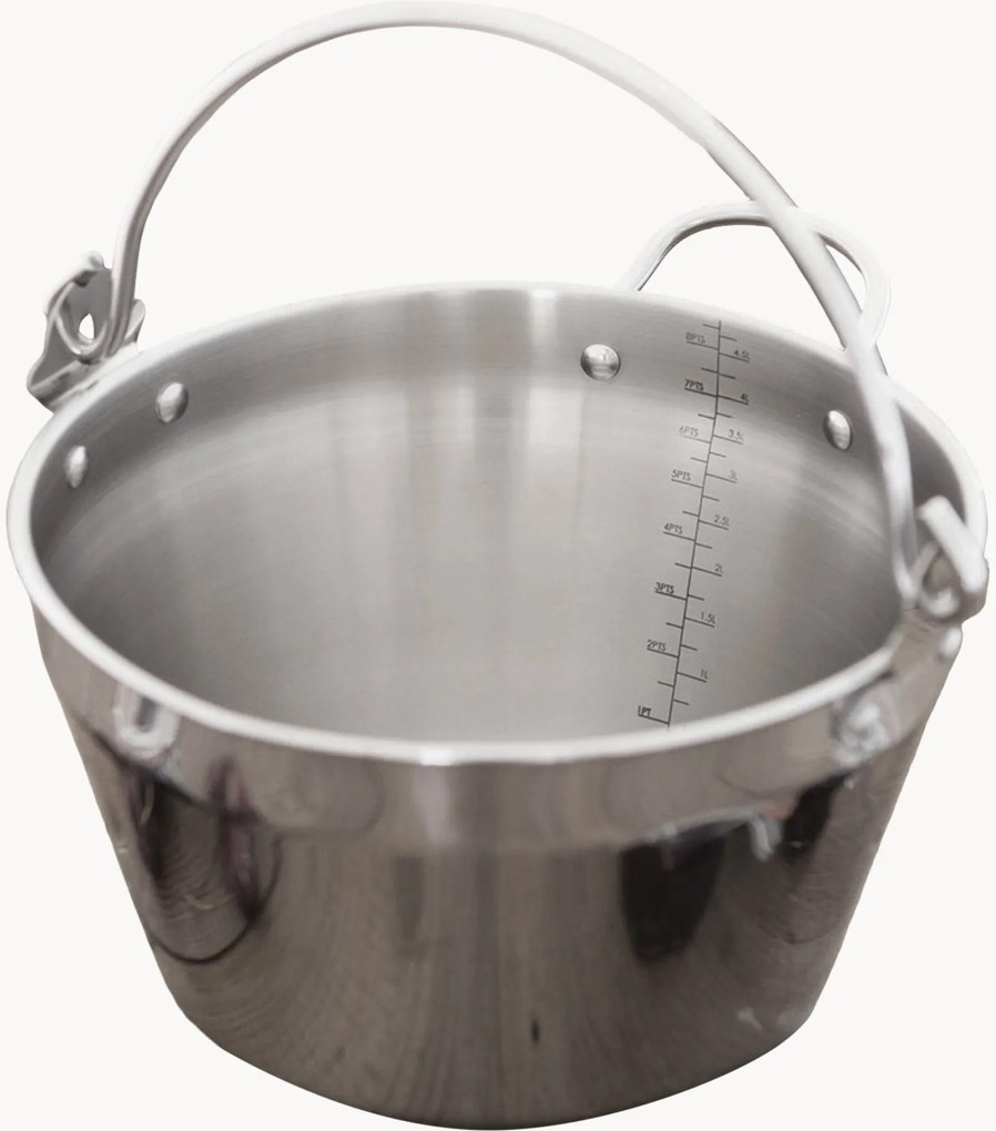 Panela de aço inoxidável Home Made