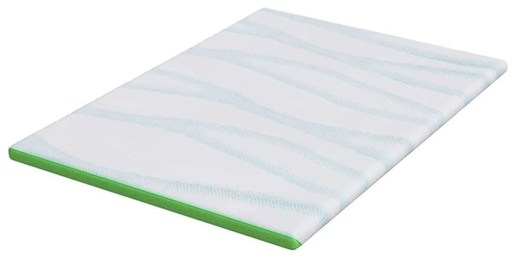 Protetores de Colchão Branco e Verde 160 x 200 cm