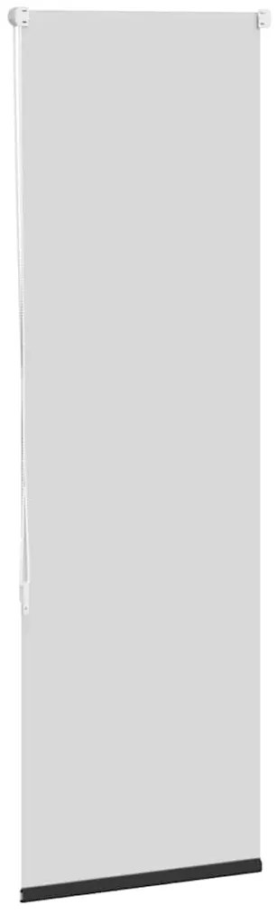Persiana de enrolar 45x130 cm largura tecido 40,7 cm poliéster