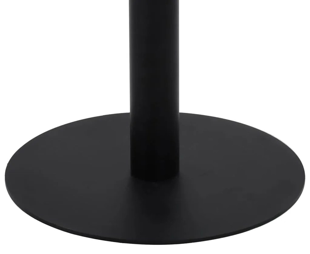 Mesa bistrô 80 cm MDF castanho-claro