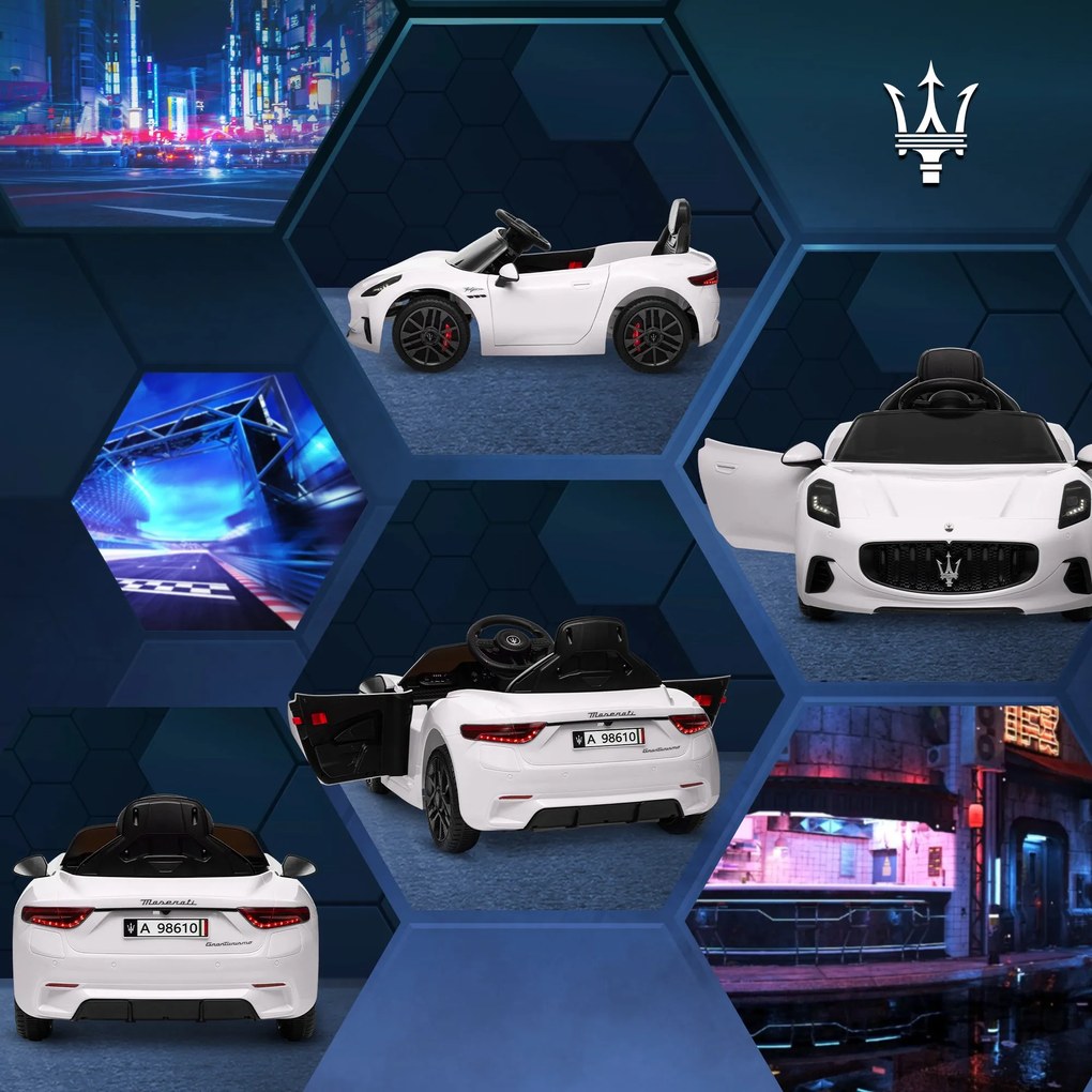 AIYAPLAY Carro Elétrico para Crianças acima de 3 Anos Carro Maserati G