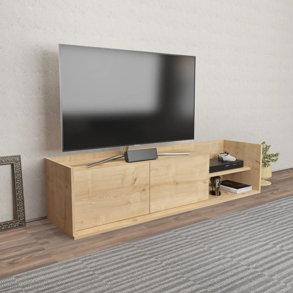 Móvel TV Krog – Carvalho – 160 cm x 35 cm x 36,8 cm