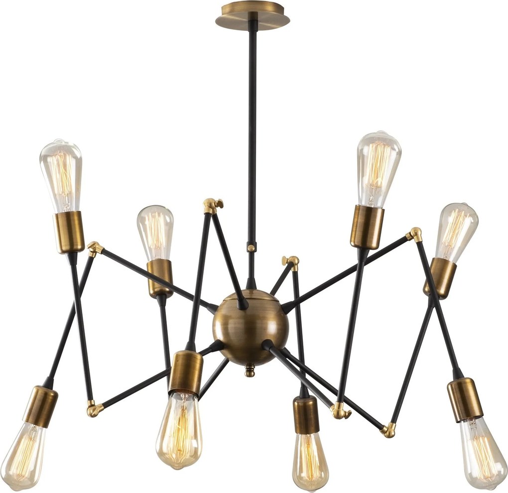 Candeeiro Chandelier Harput – Preto – Diâmetro 78 cm x Altura 80 cm