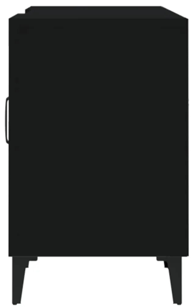 Móvel para TV 150x30x50 cm derivados de madeira preto