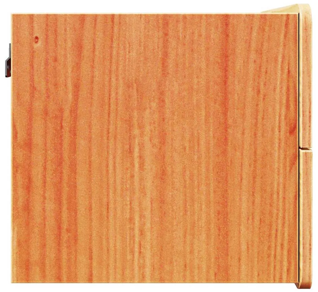 Mesa-de-cabeceira com gaveta Castanho-mel 39 x 34 x 33 cm