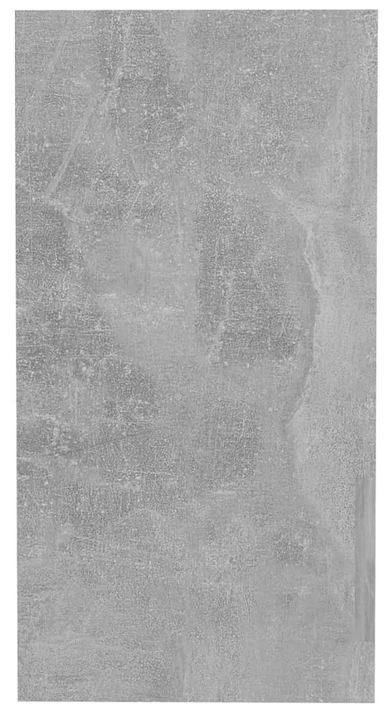 Mesa de apoio 50x26x50 cm derivados de madeira cinzento cimento