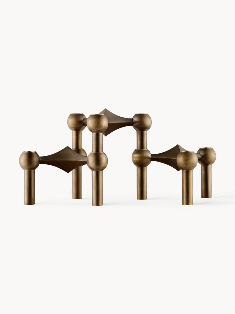 Castiçais Stoff Nagel, conjunto de 3