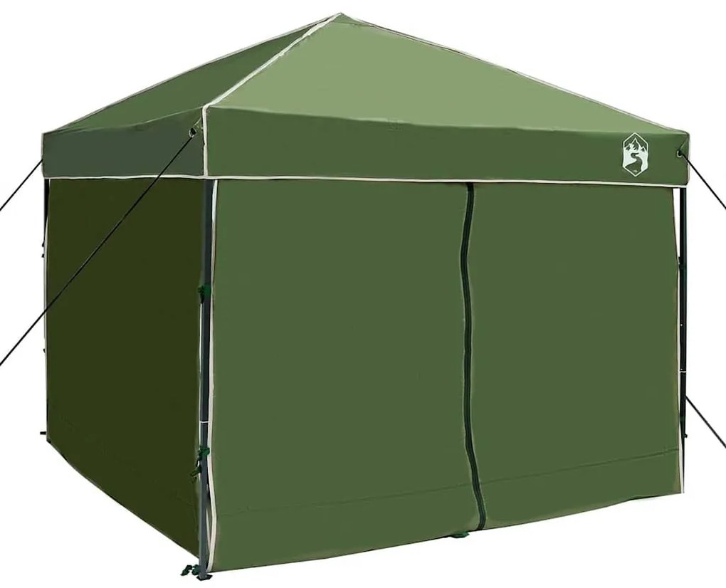 Tenda de Toldo Verde 250 x 250 x 227 / 236 / 245 cm Tecido Oxford