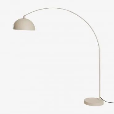 Luminária De Chão Externa De Ferro Diala Tapioca Bege & 240 X 200 Cm - Sklum