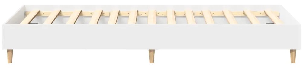 Estrutura cama s/ colchão 75x190 cm derivados de madeira branco