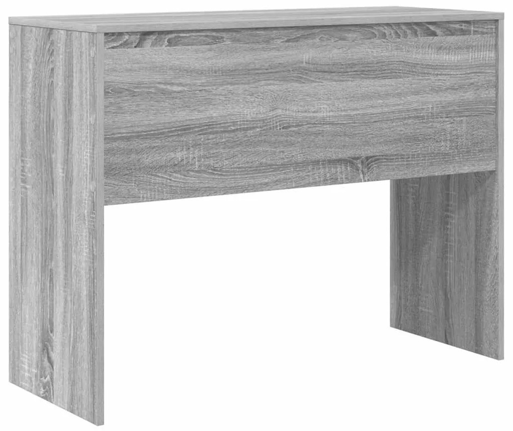 Secretária de Computador Cinza sonoma MDF 100 x 40 x 76 cm