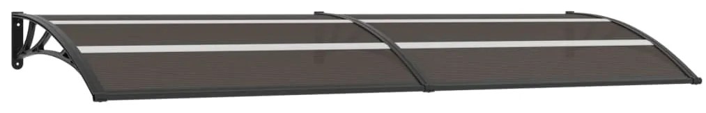Toldo para porta 300x80 cm PC preto