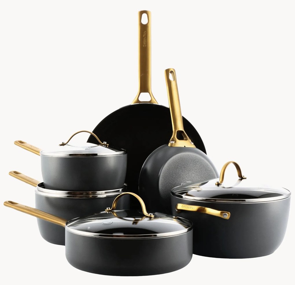 Conjunto de cozinha com revestimento antiaderente Padova, conjunto de 10