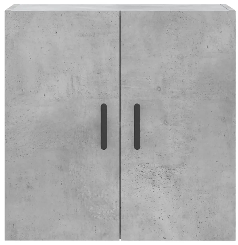 Armário parede 60x31x60cm derivados de madeira cinzento cimento