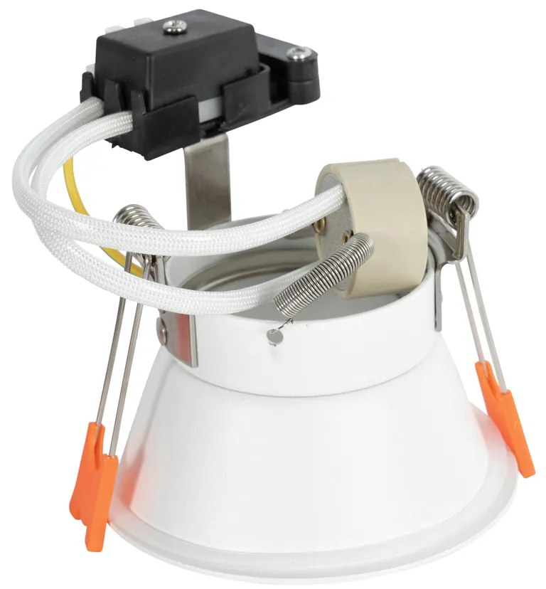 Foco embutido inteligente branco IP44 incl. Wifi GU10 50mm - Dept