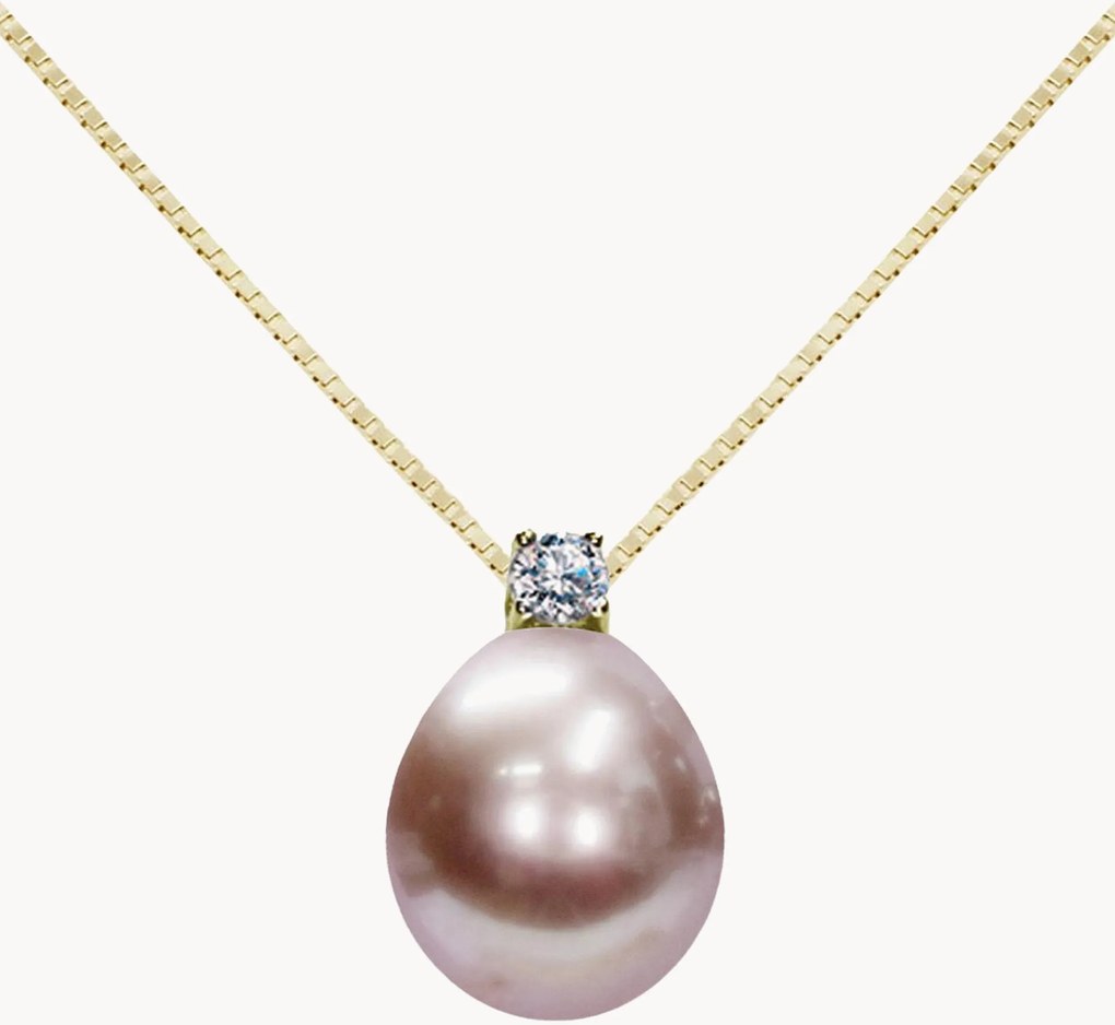 Colar em ouro amarelo artesanal Grace