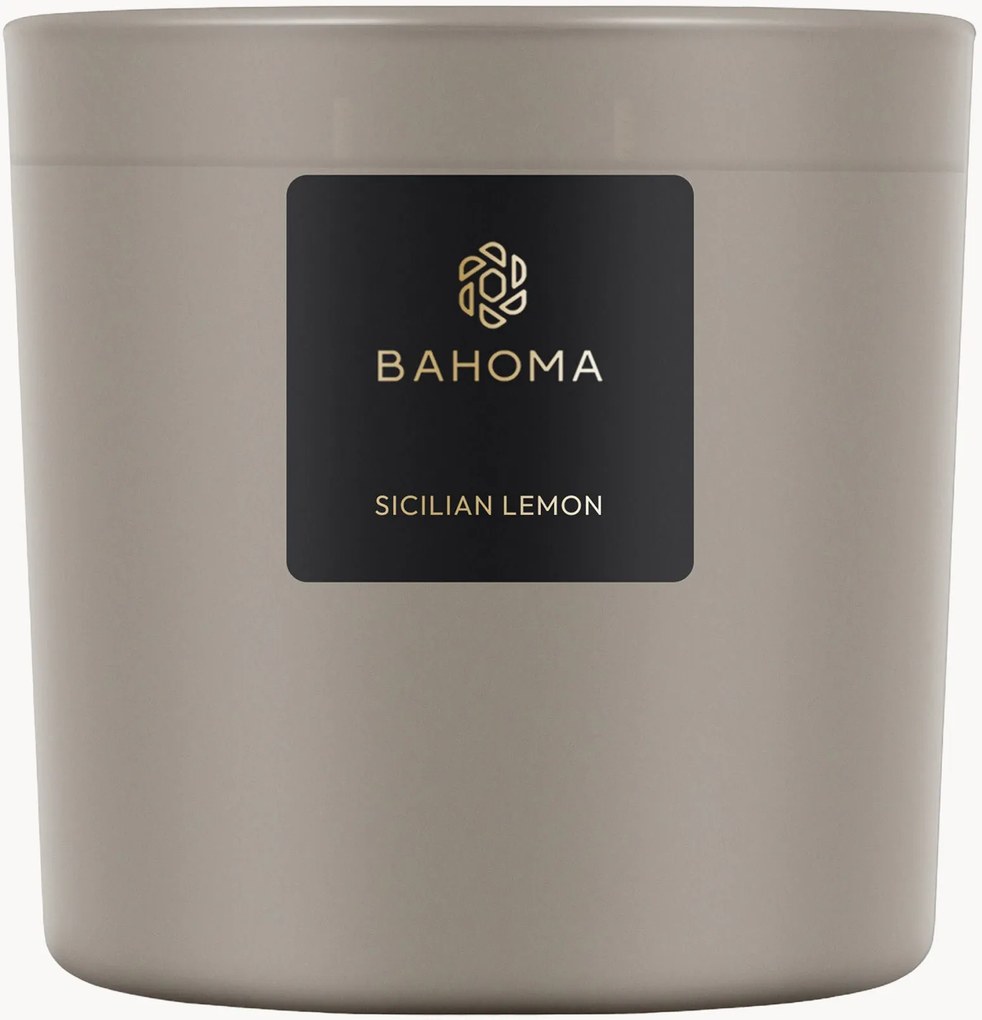 Vela perfumada Sicilian Lemon (limão, litsea cubeba, notas verdes)
