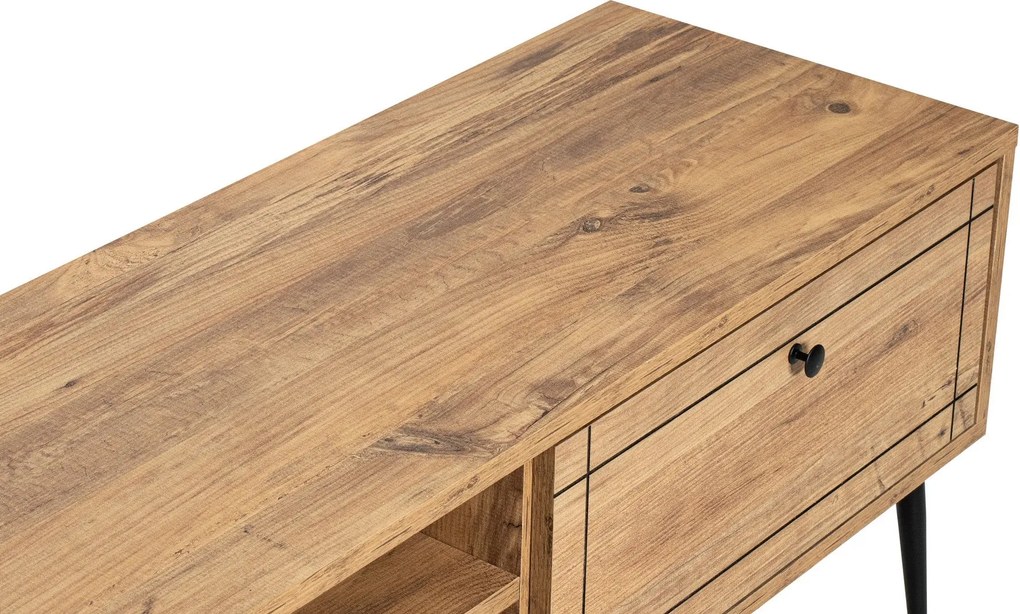 Móvel para TV Brooklyn – Pinho Atlântico – 180 cm x 50 cm x 40 cm