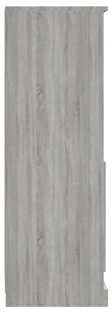 Aparador alto 36x35,5x103,5 cm derivados madeira cinza sonoma