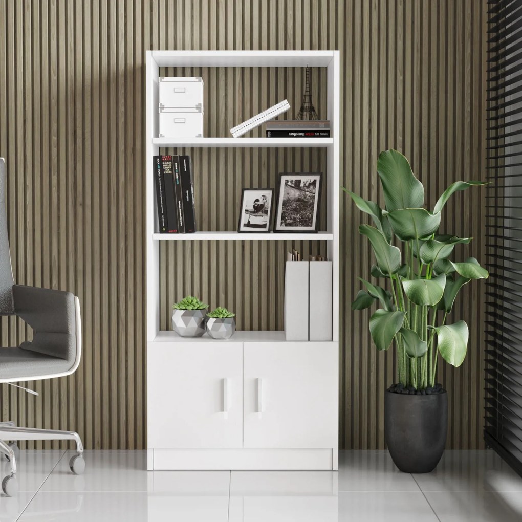 Estante VO4 – Branco – 64x140x35,5 cm