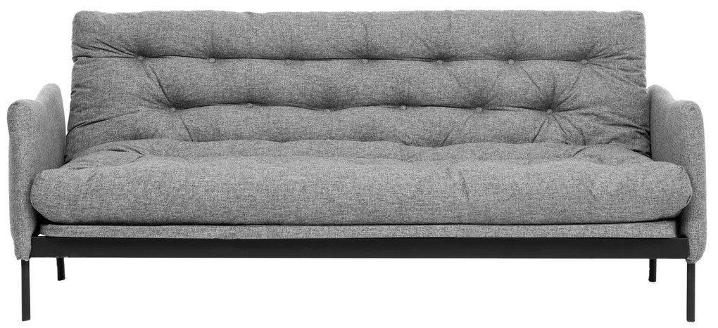 Sofá-cama de 3 Lugares Renge – Cinzento Claro – 200x92x82 cm