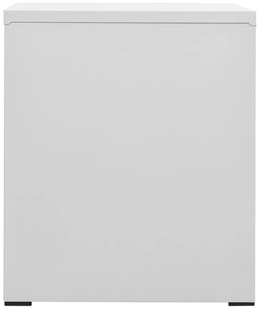 Arquivador 46x62x72,5 cm aço cinzento-claro