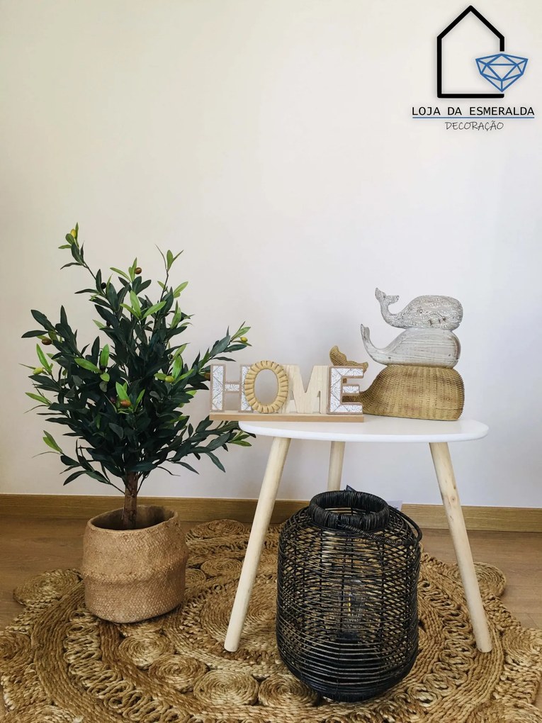 Placa Home | Wood Leefs | 30x5x10.5CM