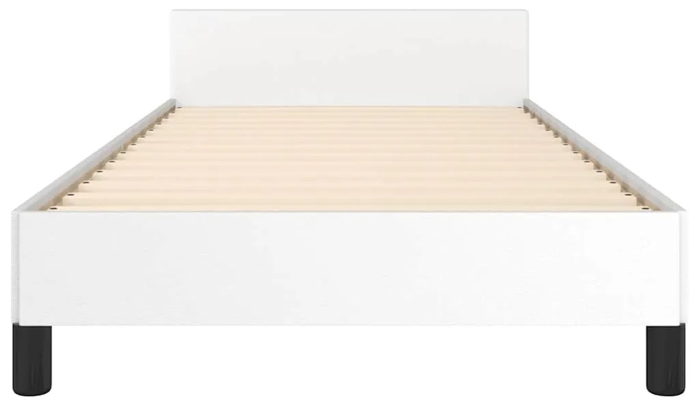 Estrutura cama c/ cabeceira sem colchão 90x190 cm branco