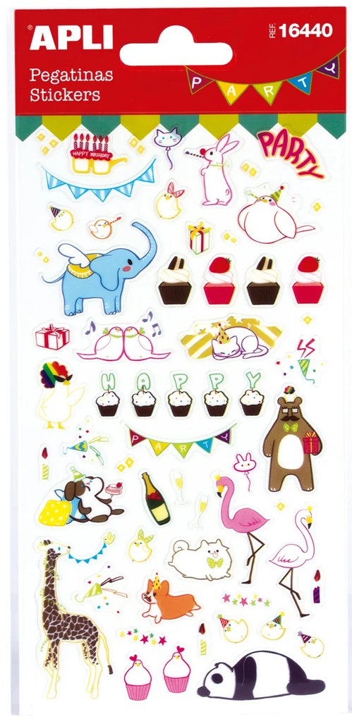 Adesivos - Festa Feliz 100x250mm Apli
