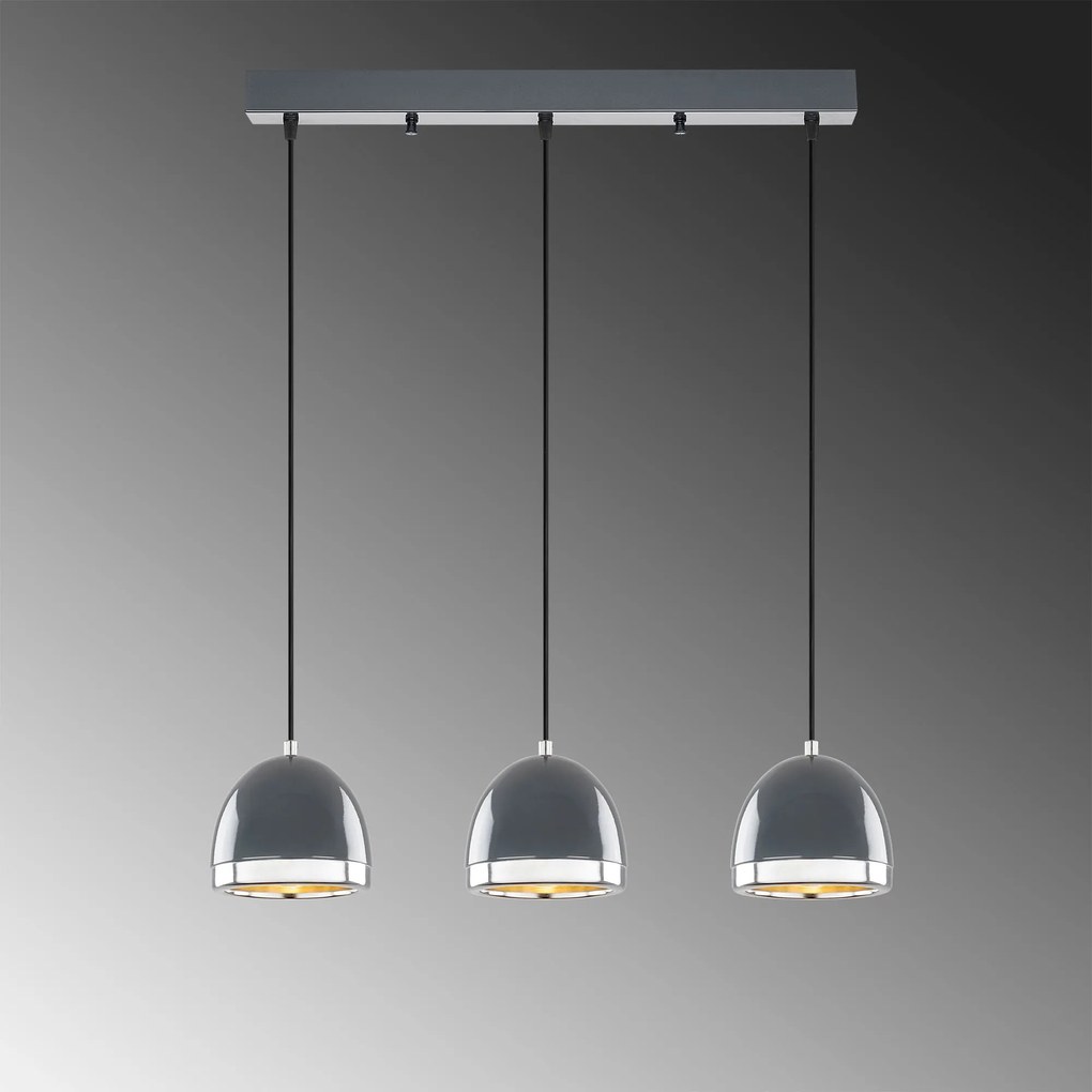 Candeeiro de Teto Mugo – Antracite – 62 x 17 x 110 cm
