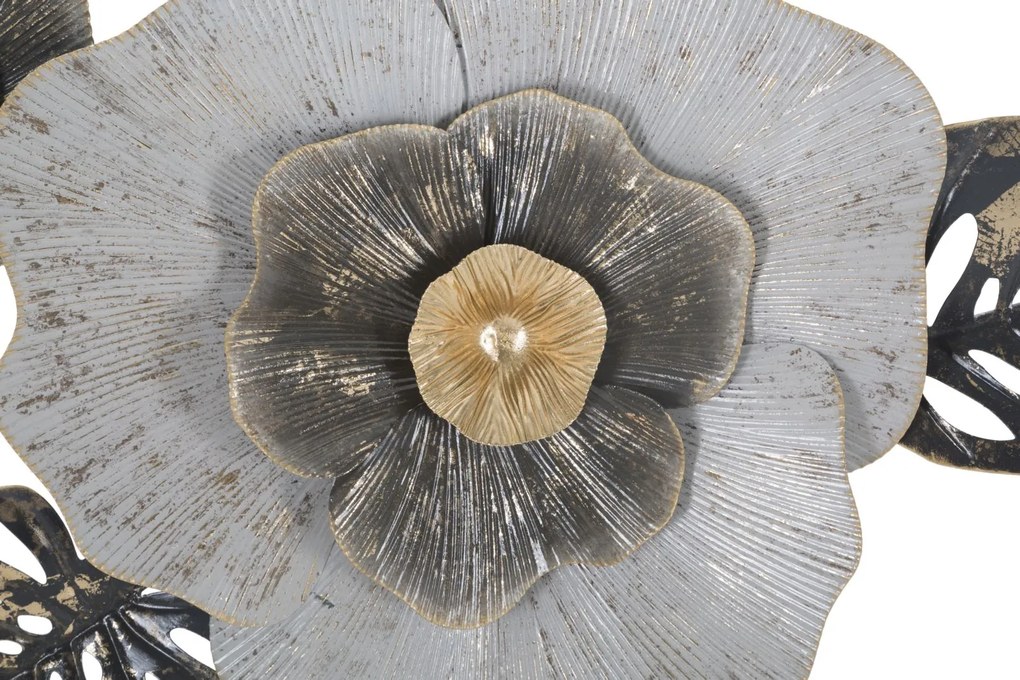 PAINEL DE PAREDE DE FERRO 3D EDY -B- CM 74,9X7X47,6 MULTICOLOR