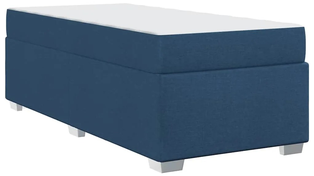 Estrutura da Cama Outros Azul 90 x 190 cm tecido