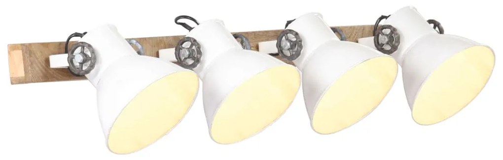Candeeiro de parede industrial 90x25 cm E27 branco