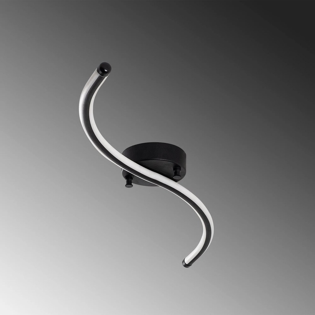 Candeeiro de Teto Yilan – Preto – 67 cm x 5 cm x 10 cm