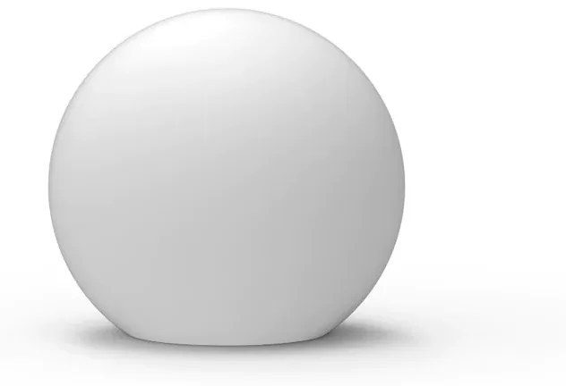 BOLA ILUMINADA BULY 50 CM COM LUZ LED BRANCO QUENTE COM CABO HOTEL, CASA, JARDIM, RESTAURANTE, BAR