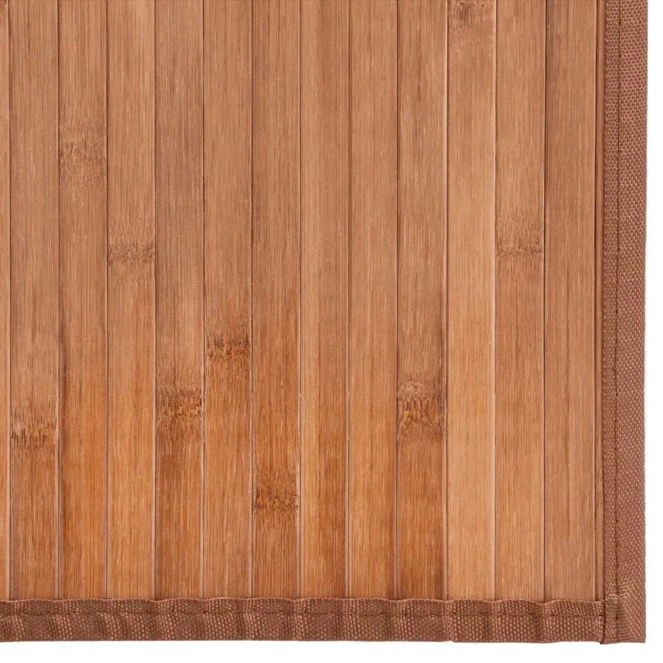 Tapete retangular 80x500 cm bambu cor natural