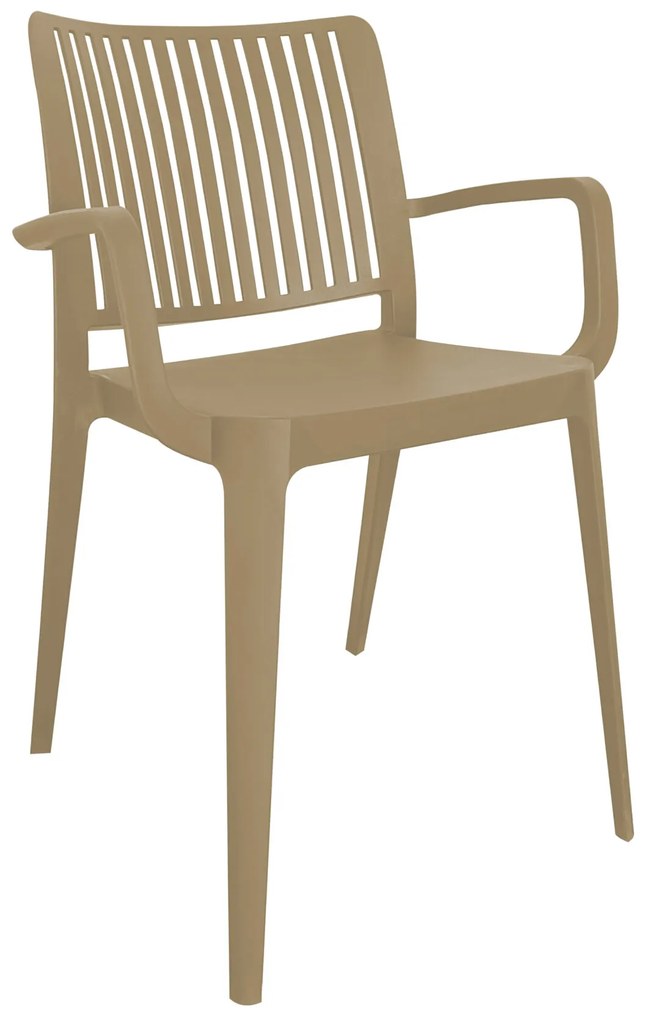 Cadeira JOY c/ braços, Turtle Dove Pastel – Pack com 16 unidades