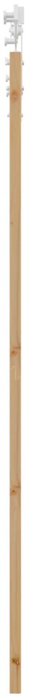 Conjunto de Porta Deslizante vidaXL com Acessórios 78x211 cm Madeira S
