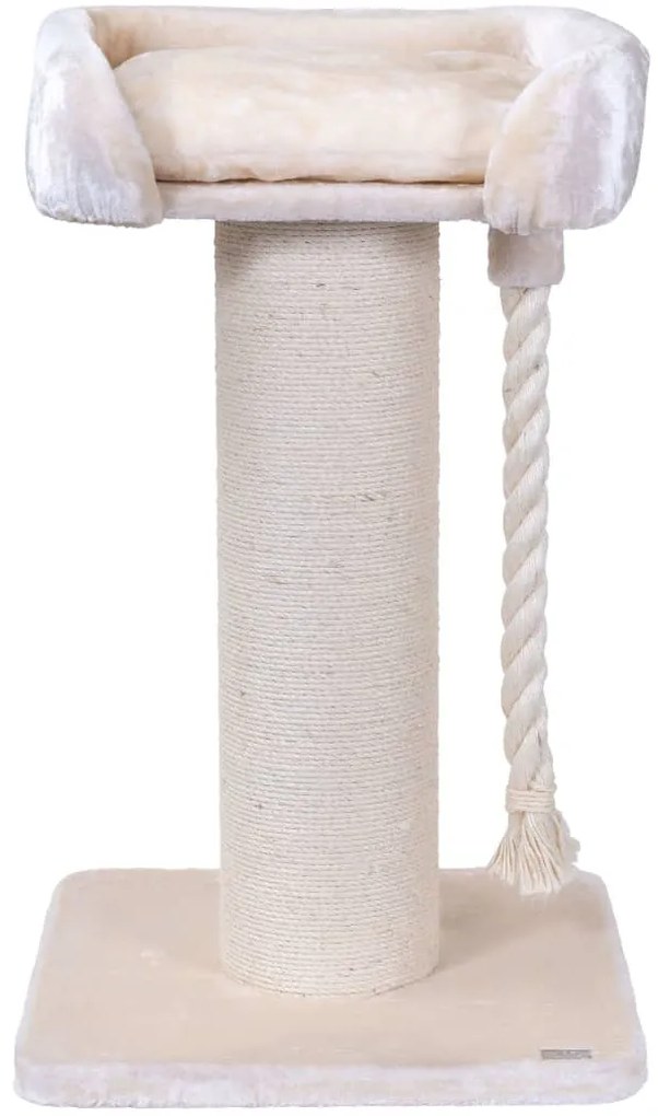 Quapas! Árvore para gatos Casual XXL 60x60x100 cm cor creme